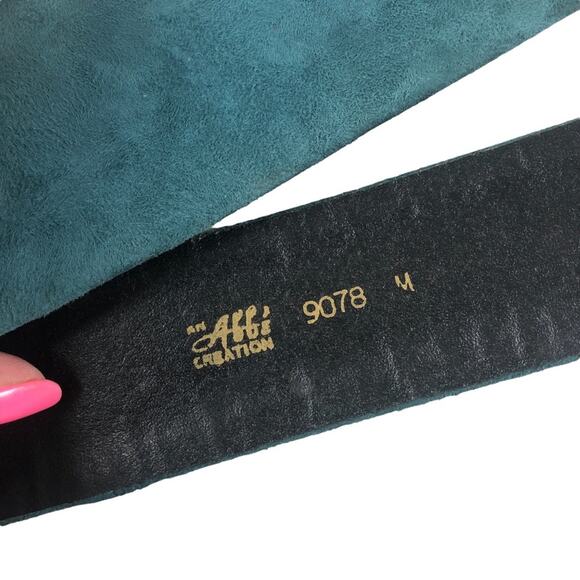 Abbe vintage 3 velvet belts medium - Picture 8 of 11